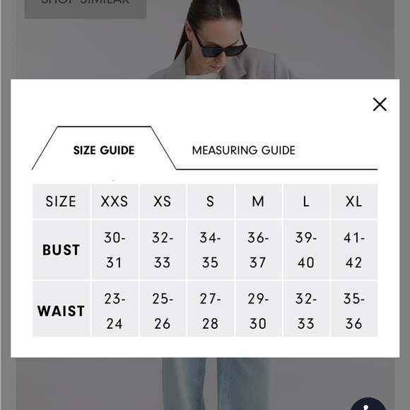 Oak & Fort oversized blazer - Picture 3 of 5